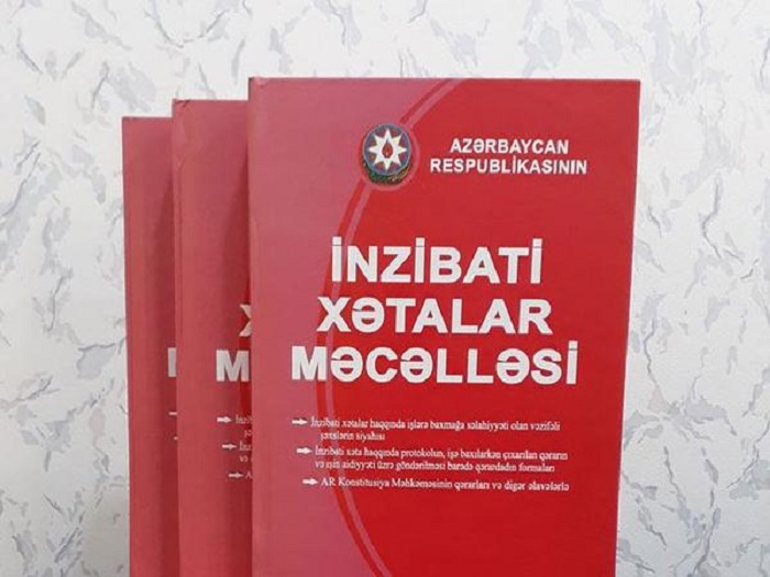 İnzibati Xətalar Məcəlləsində dəyişiklik edildi
