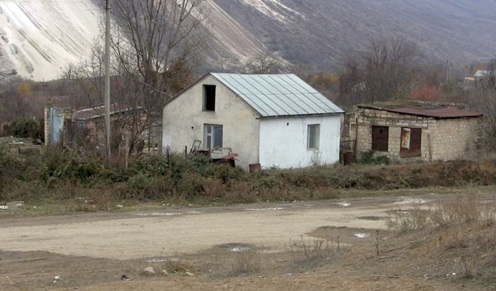  Video footage of Khyzyl Kangarli village of Aghdam region 