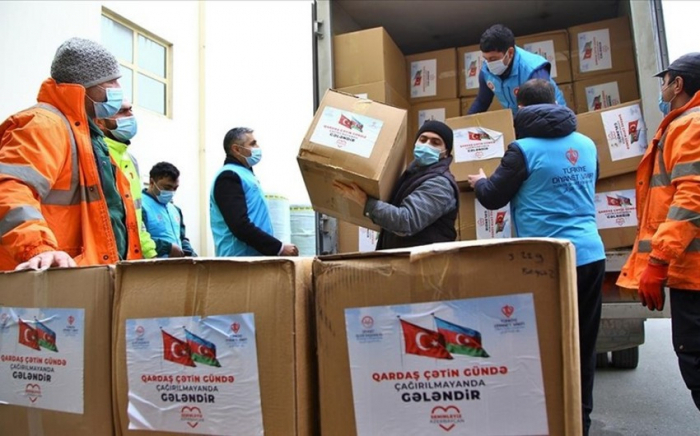    تركيا ترسل مساعدات أخرى لأذربيجان  