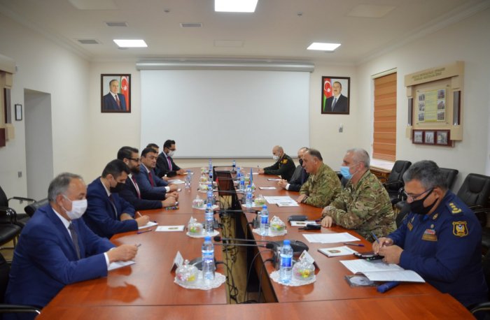 Ministry of Defense of Azerbaijan hosts meeting with Afghan delegation
