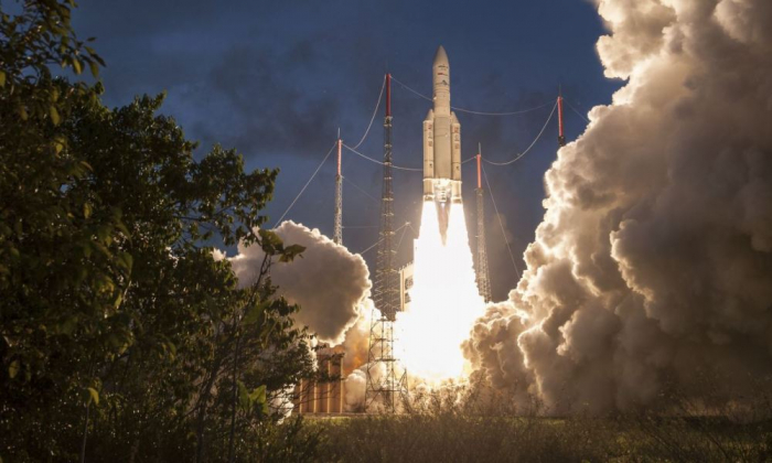 Une fusée Soyouz a décollé en Guyane avec un satellite militaire