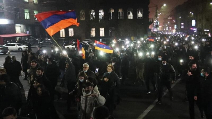  إعلان إضراب وطني في أرمينيا 