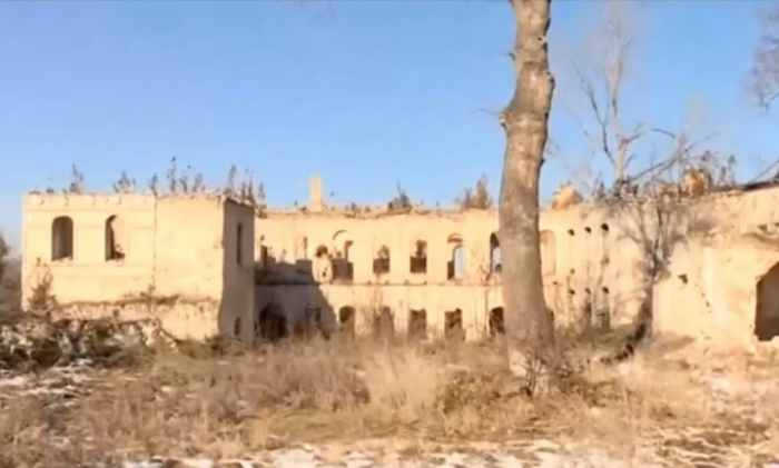 El palacio Jurshidbanu Natavan fue sometido al vandalismo armenio