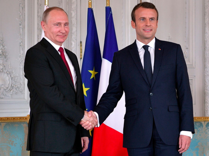   Russian and French Presidents discuss Karabakh   