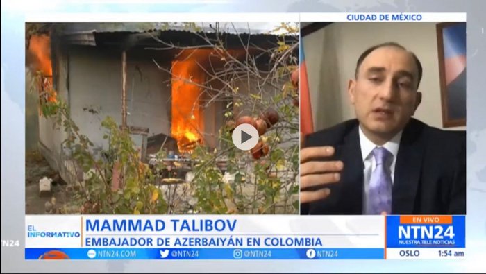 Karabakh discussed on Colombian TV