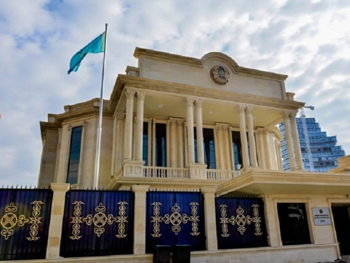  سفارة كازاخستان تعزي لأذربيجان 