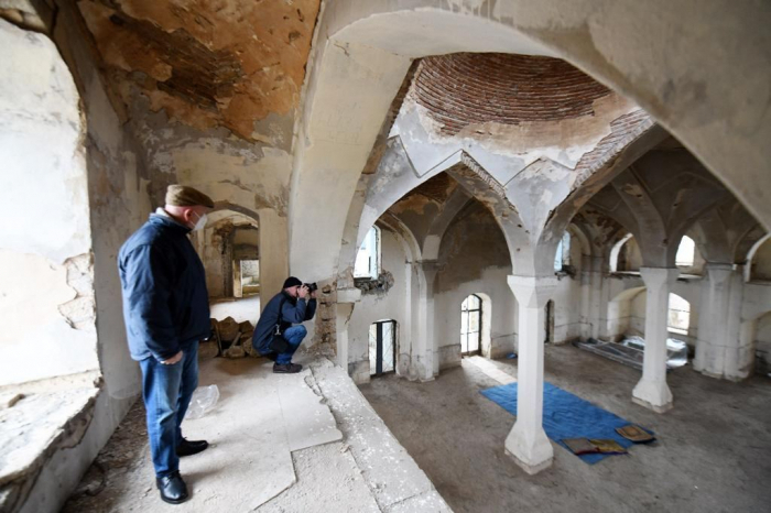  Arbeiten zur Restaurierung von Moscheen in Karabach haben begonnen -  FOTOS  