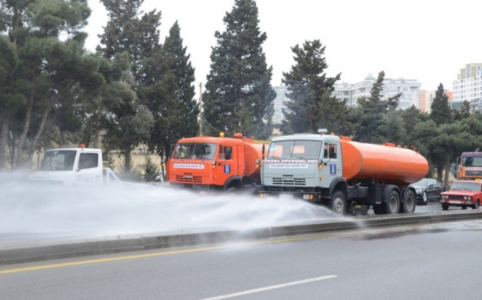    Bakıda növbəti dezinfeksiya işləri aparılacaq   