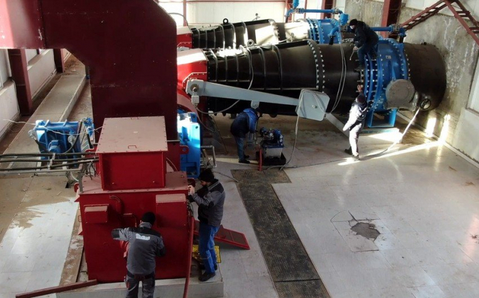 يتم إعادة بناء محطة الطاقة الكهرومائية في لاتشين - فيديو