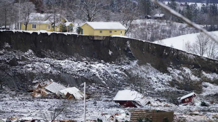 10 hurt, 11 people missing as landdslide hits residential area in Norway  