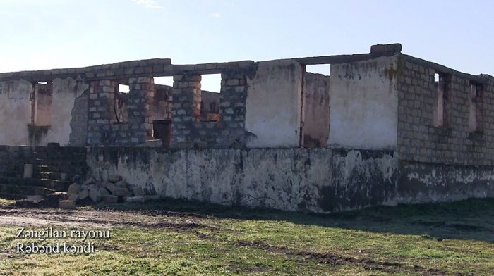  Azerbaijan shares  footage  from another village of Zangilan 