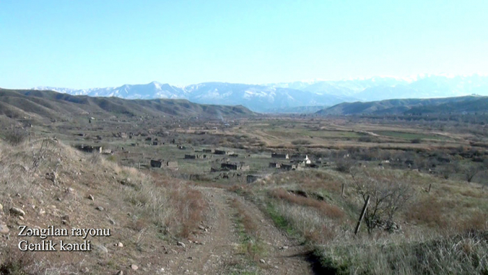   Verteidigungsministerium veröffentlicht Videomaterial aus einem anderen Dorf im Distrikt Zangilan  