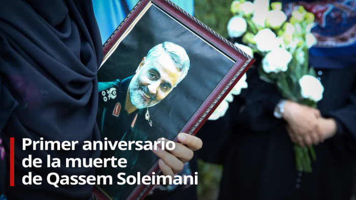 Irán conmemora el primer aniversario de la muerte del general Soleimani