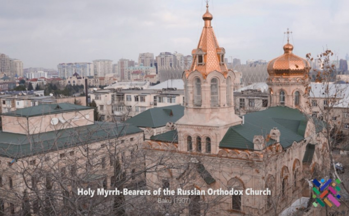   Heilige Myrrhen-Träger-Kirche in Baku -   VIDEO    
