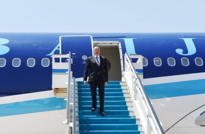   Comienza la visita del presidente Ilham Aliyev a Rusia  