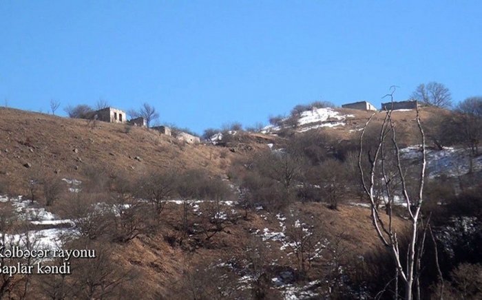   Video footage  of Shaplar village of Kalbajar region 