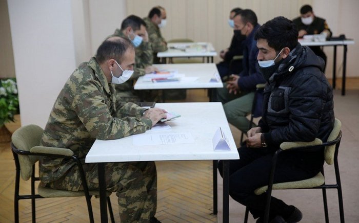 Azerbaijan continues considering applications of those released from military service