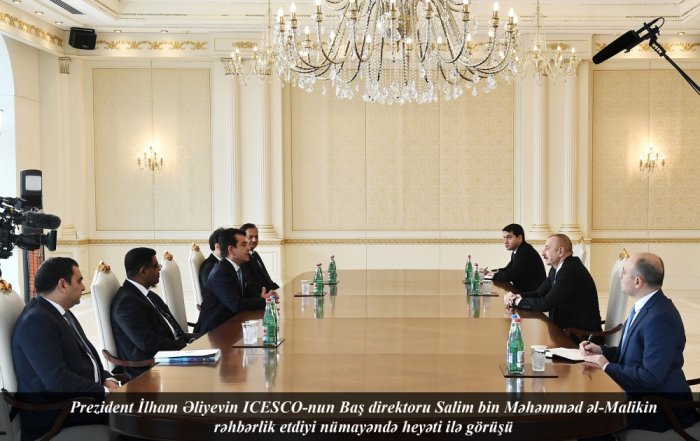  Prezident ICESCO-nun Baş direktorunu qəbul edib -  YENİLƏNİB  