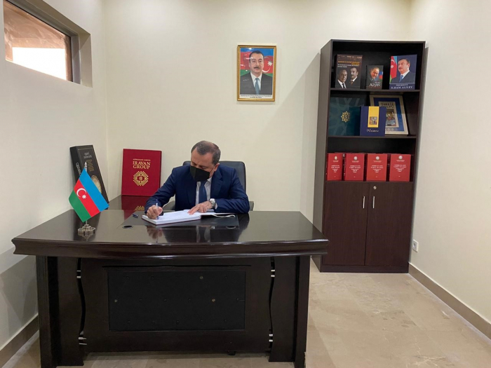 FM Jeyhun Bayramov visits Embassy of Azerbaijan to Pakistan - PHOTOS