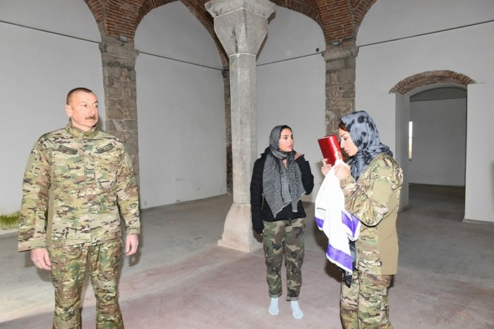  “Şuşa şəhərimizdə olmağımdan çox xoşbəxtəm” -   Mehriban Əliyeva      