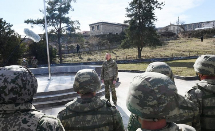  President Aliyev: I came to Shusha using victory road 