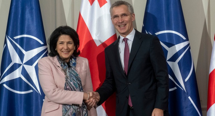 Georgian president, NATO Sec-Gen to meet next week in Brussels