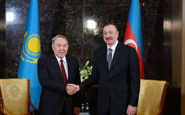   President Ilham Aliyev sends letter to Nursultan Nazarbayev  