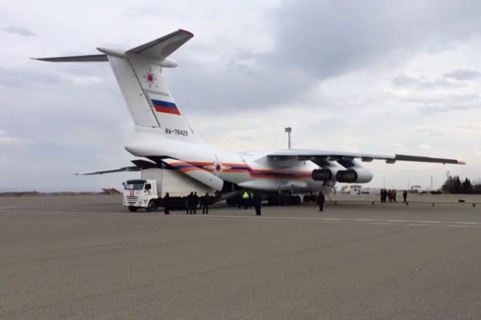 Additional group and equipment brought to Azerbaijan from Russia for mine clearance 