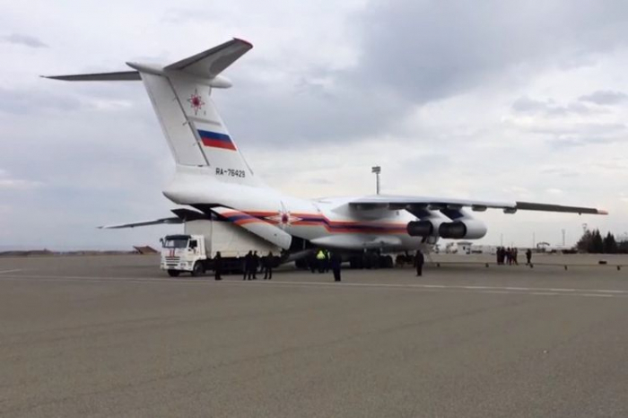   Zusätzliche Gruppen und Ausrüstung aus Russland nach Aserbaidschan gebracht  