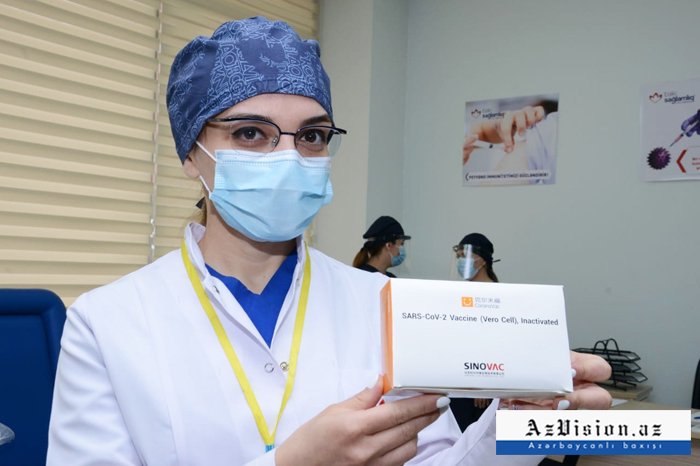  El primer día de vacunación en Azerbaiyán -  FOTOREPORTAJE  