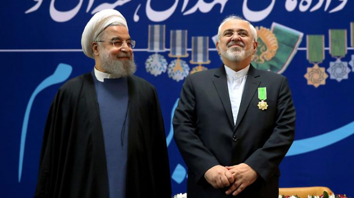 Sarif heizt Gerüchte um Kandidatur im Iran an