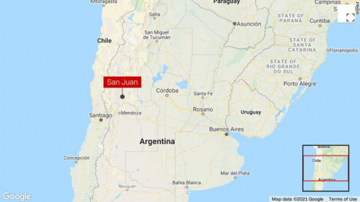 6.4 quake strikes Argentina