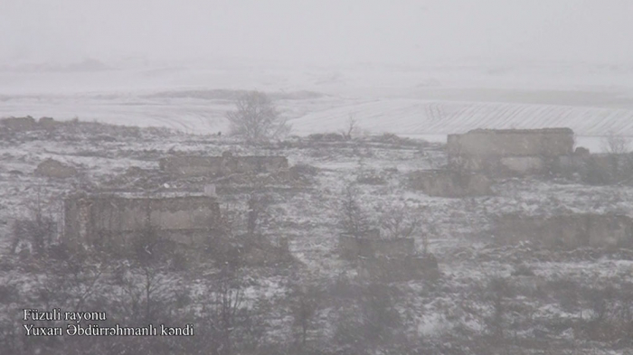   Azerbaijan shares   video footage   from another village of Fuzuli  