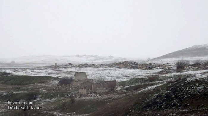     Videomaterial   aus dem Dovletyarli-Dorf in Füzuli  