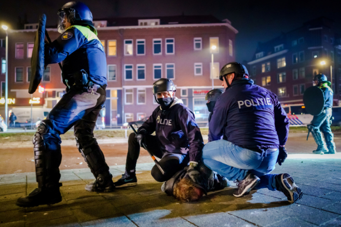 Third night of rioting over COVID lockdown rocks Netherlands 
 