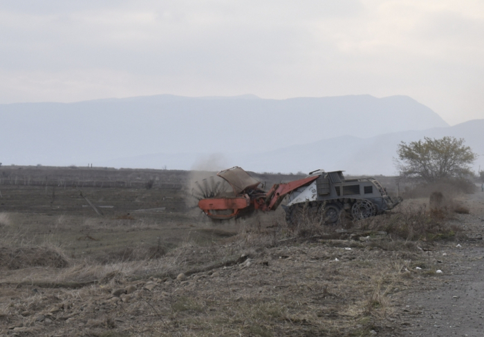   Azerbaijan soon to receive new modern mine-clearing vehicles  
