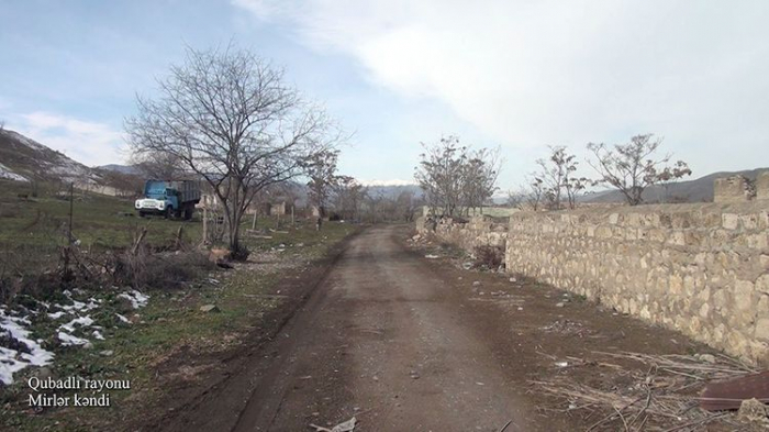   Une   vidéo   du village de Mirler de la région de Goubadly diffusée  