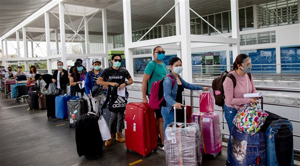 حظر دخول القادمين من أمريكا في الفلبين بسبب سلالة كورونا الجديدة