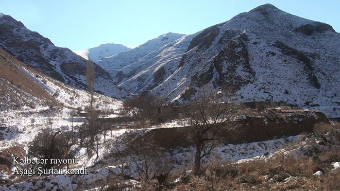   لقطات من قرية أشاغي شورتان في كلبجار -   فيديو    