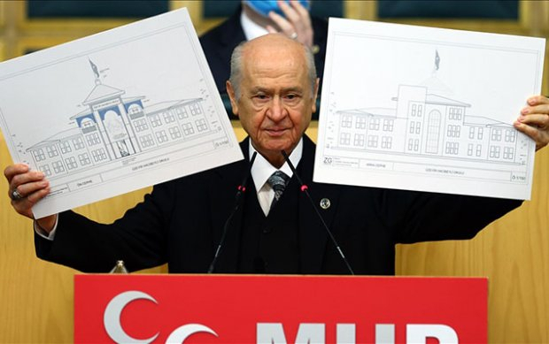  MHP heyəti Şuşada məktəb tikmək üçün gəldi   