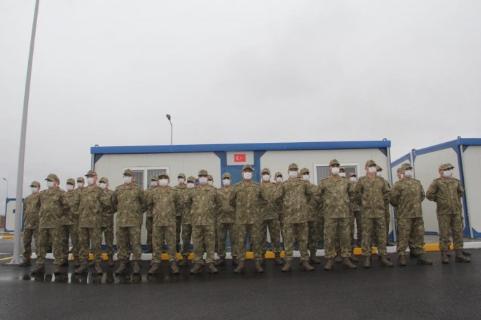  Turkish servicemen arrive in Azerbaijan 