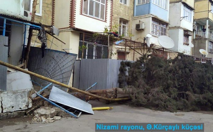 Güclü külək 360 abonenti qazsız qoydu