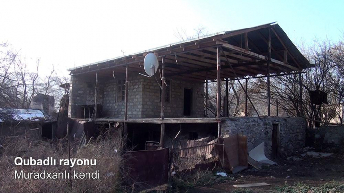     Videomaterial   aus dem Dorf Muradchanli in Gubadli veröffentlicht  