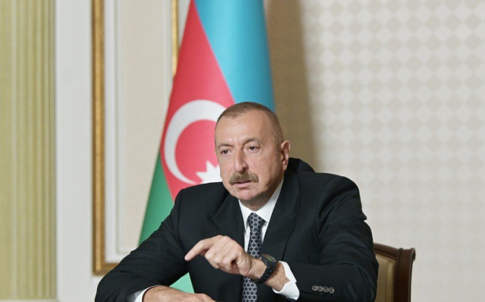   "Sie haben kriminelle Handlungen begangen" -   Ilham Aliyev    