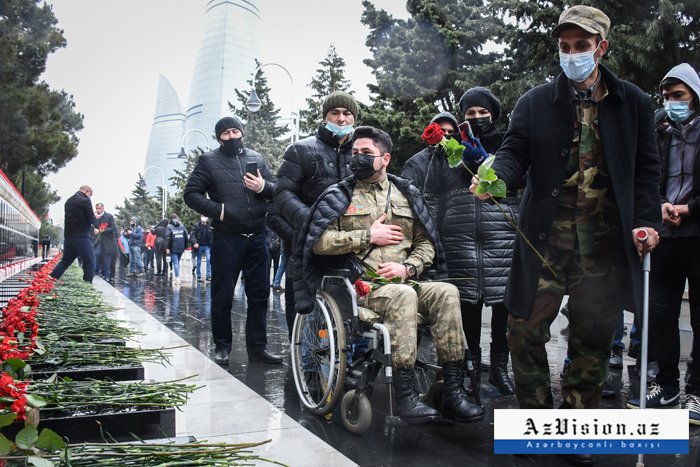  Azerbaijan honors memory of 20 January tragedy victims -  PHOTOS  