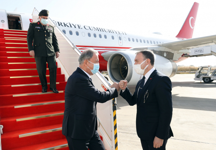 Hulusi Akar visits Iraq with Turkey