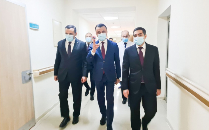 Zaur Əliyev Lənkəranda icbari tibbi sığortanın tətbiqi ilə tanış oldu