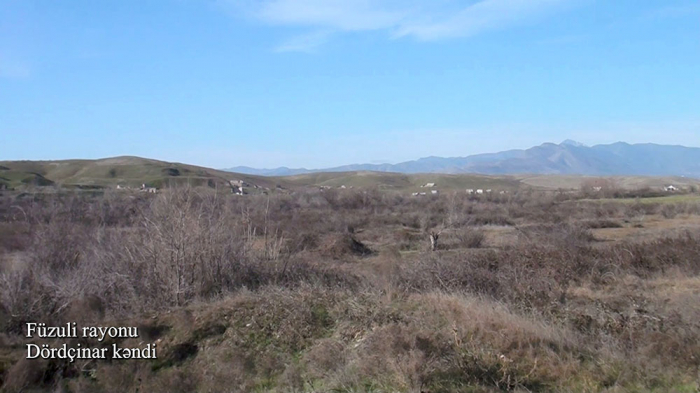  Dordchinar village of Fuzuli region -   VIDEO  