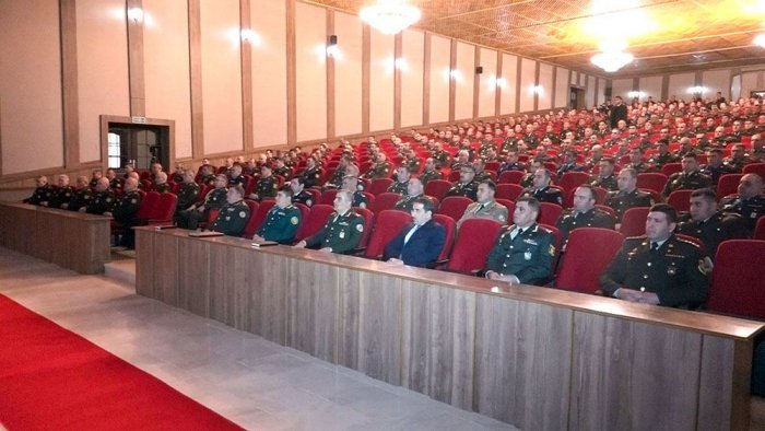 Naxçıvan Qarnizonu Qoşunlarında müşavirə keçirilib