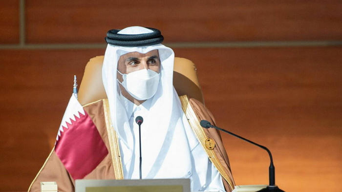 أمير قطر يعزي بايدن